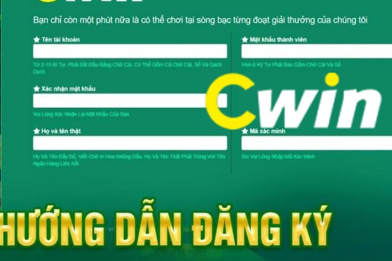 Hướng dẫn đăng ký cwin