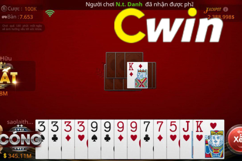 Luật chơi game bài cwin 