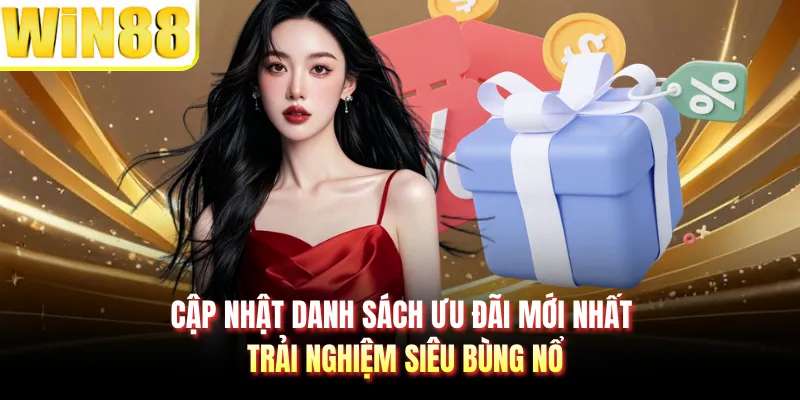 Cập nhật danh sách ưu đãi mới nhất trải nghiệm siêu bùng nổ